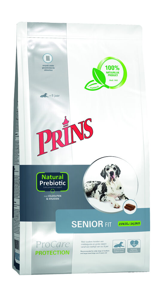 Prins Protection Senior Fit - Hondenvoer - 3 Kilogram - gevogelte Prins Protection Senior Fit - Hondenvoer - 3 Kilogram - gevogelte