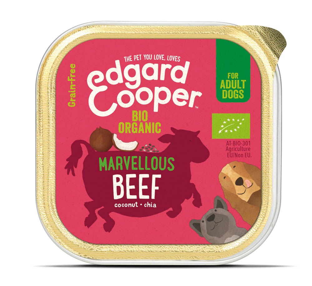 Edgard & Cooper Adult Biologisch - Hondenvoer - 100 Gram - rund Edgard & Cooper Adult Biologisch - Hondenvoer - 100 Gram - rund