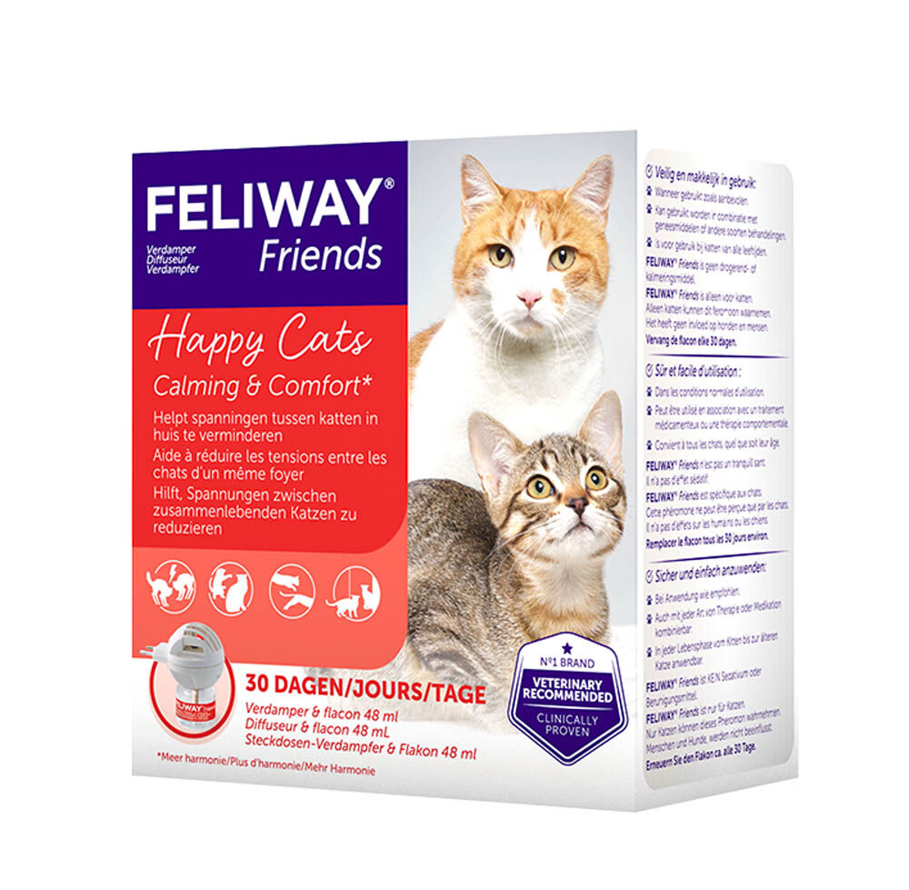 Feliway Friends Starterset verdamper met vulling - Anti Stress