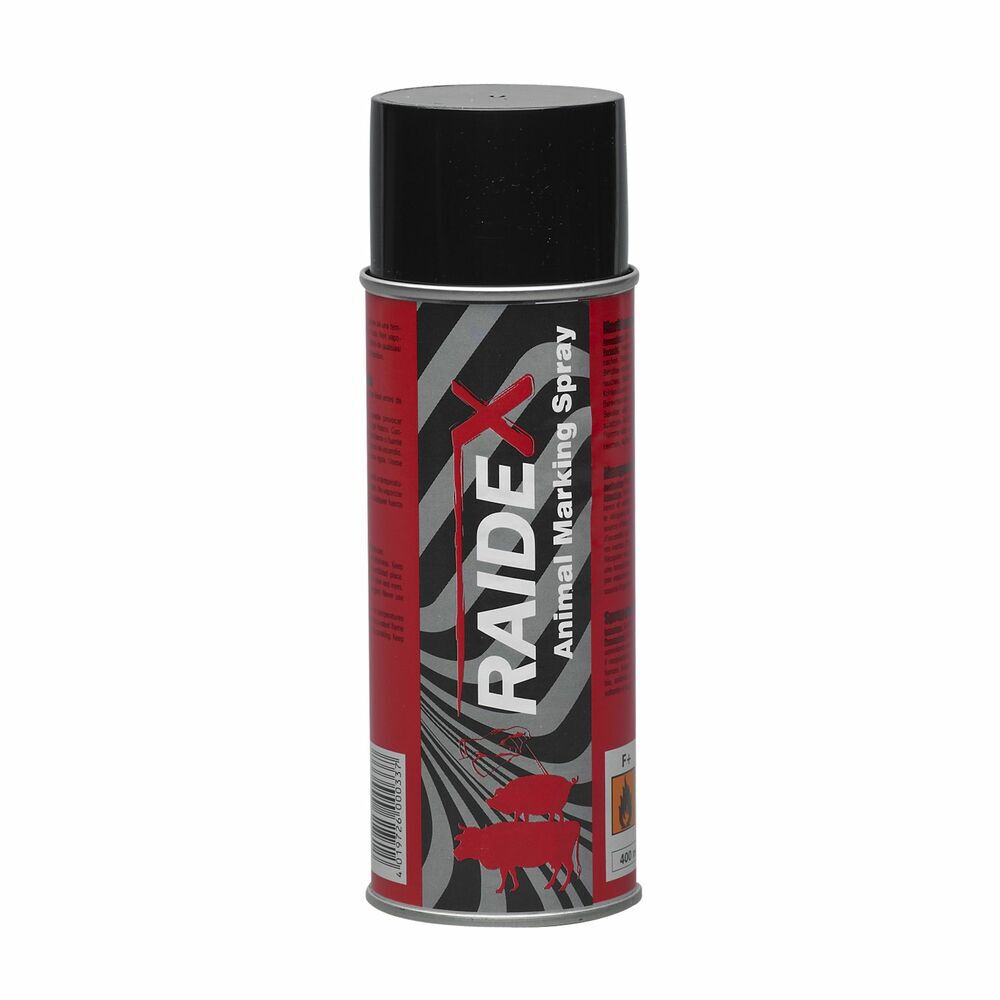 Raidex Rundvee/varkens - Merkspray - Rood - 200 Milliliter Raidex Rundvee/varkens - Merkspray - Rood - 200 Milliliter