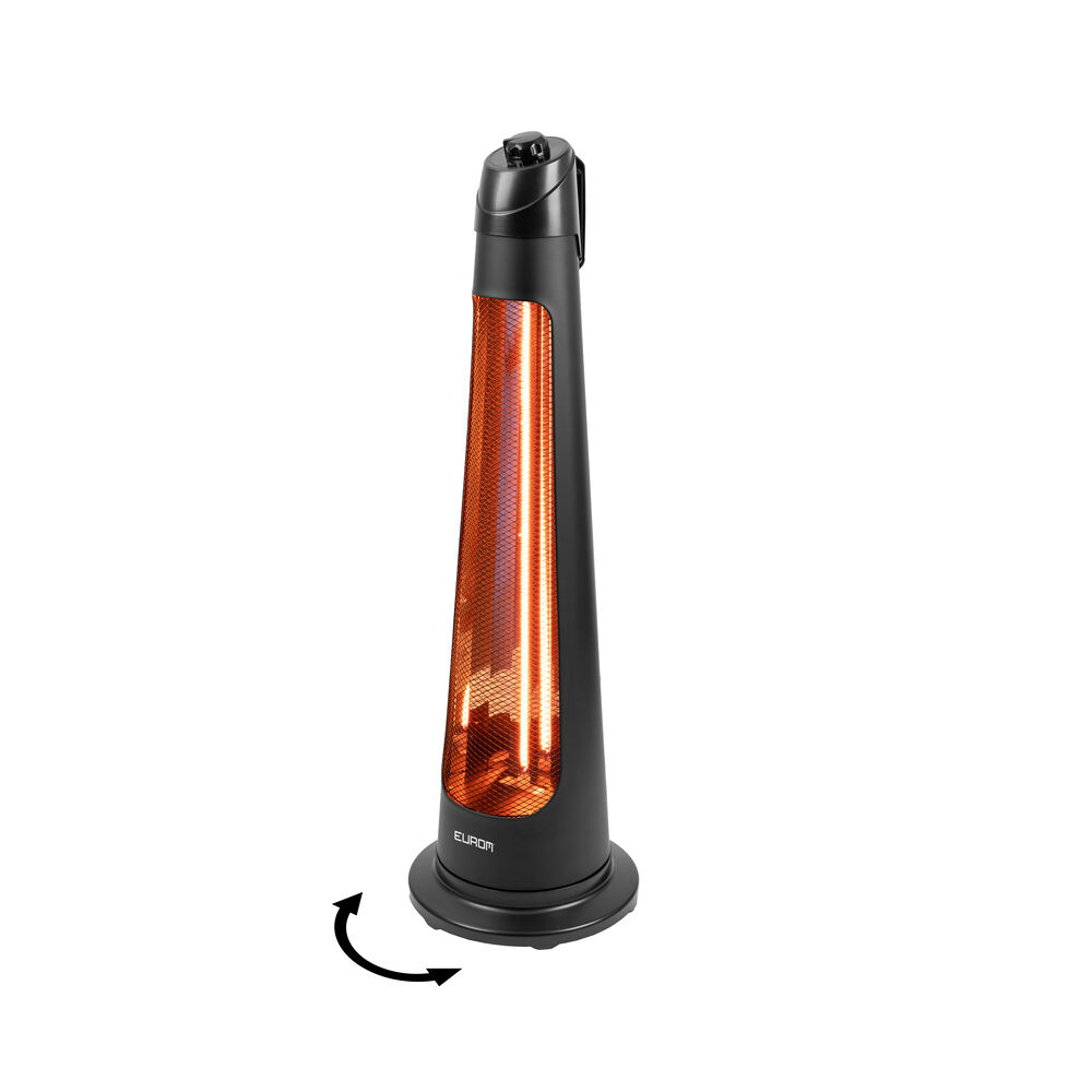 Eurom Q-Tower 1200 - Staande terrasverwarmer