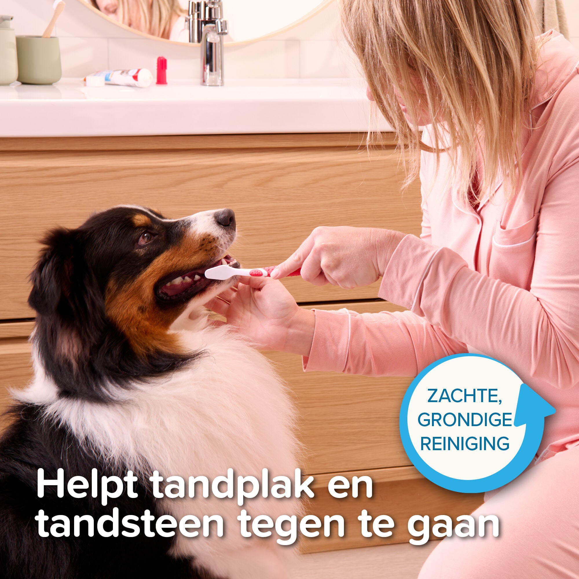 Beaphar  - Tandenborstel - Hond en Kat - Wit
