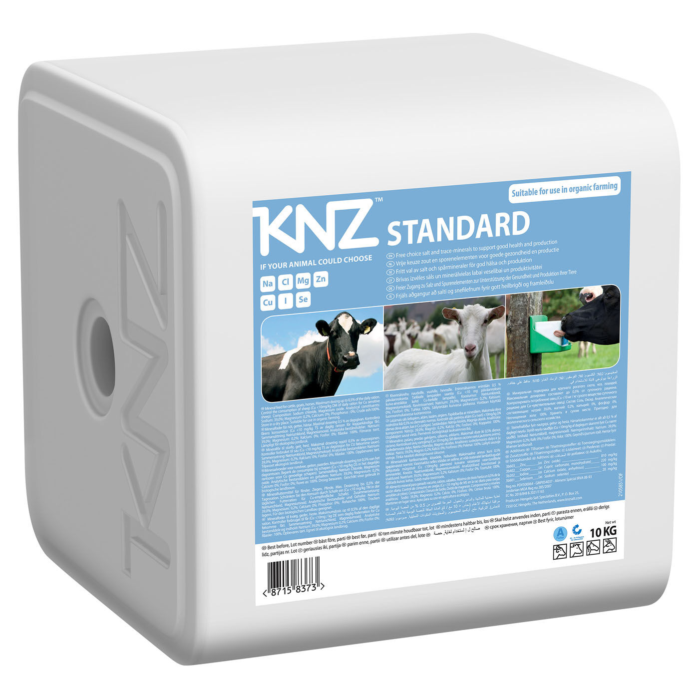 KNZ Rundvee Standaard - Liksteen KNZ Rundvee Standaard - Liksteen