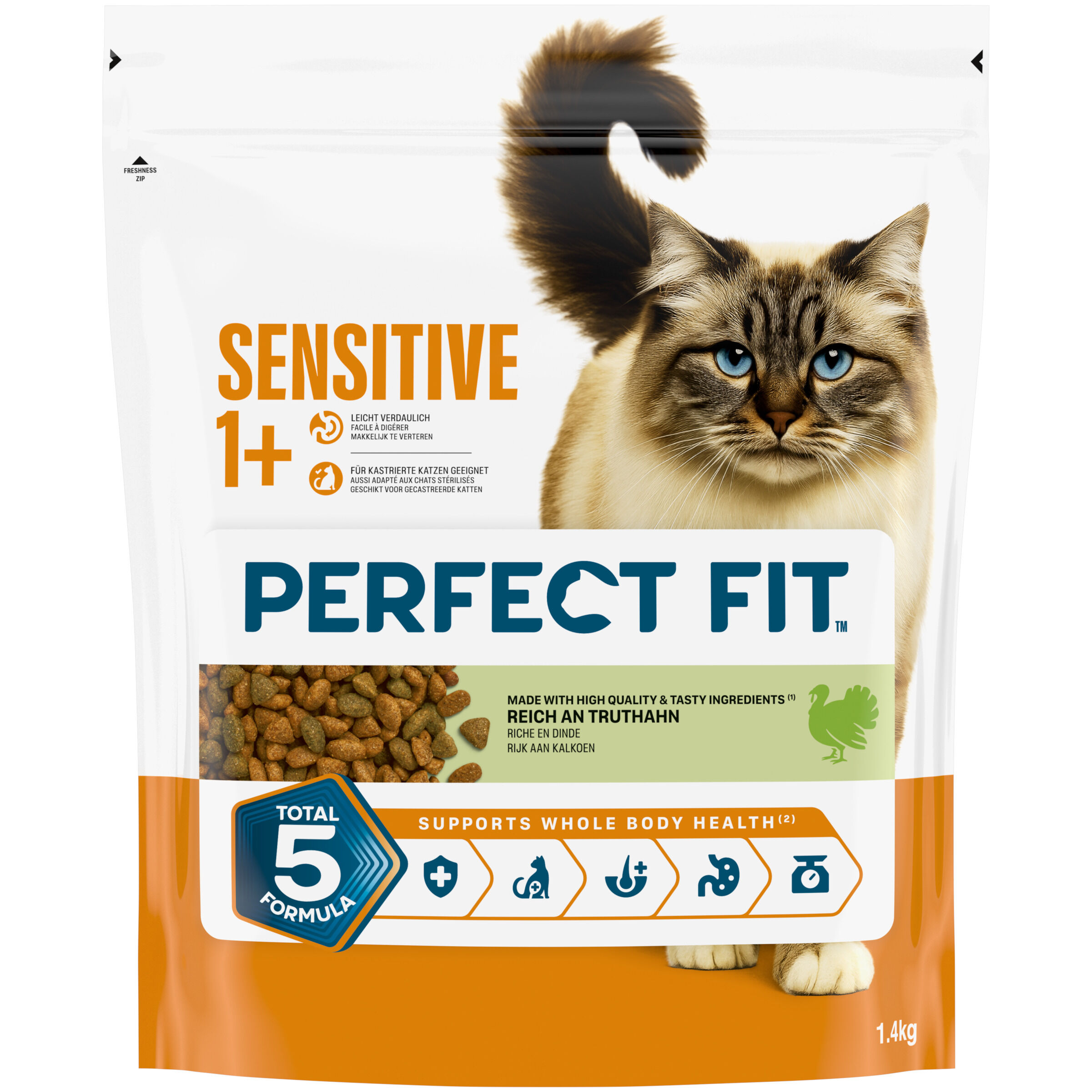 Perfect Fit Sensitive 1+ - Kattenvoer