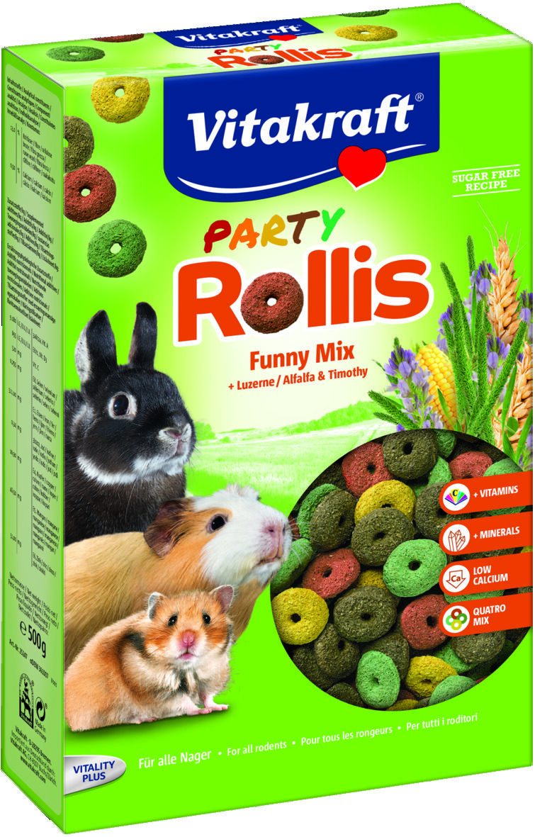 Vitakraft Rollis Party - Knaagdierensnack