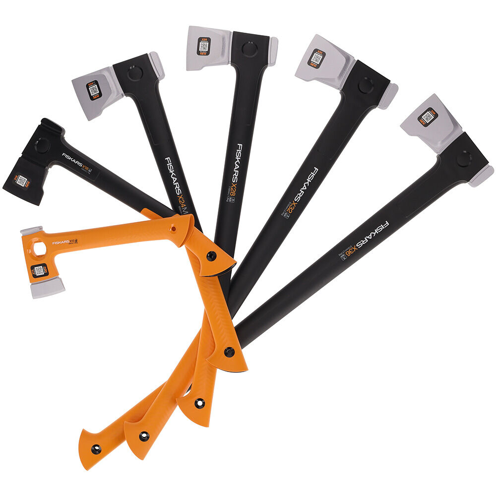 Fiskars X36 - Kloofbijl - Zwart, Oranje