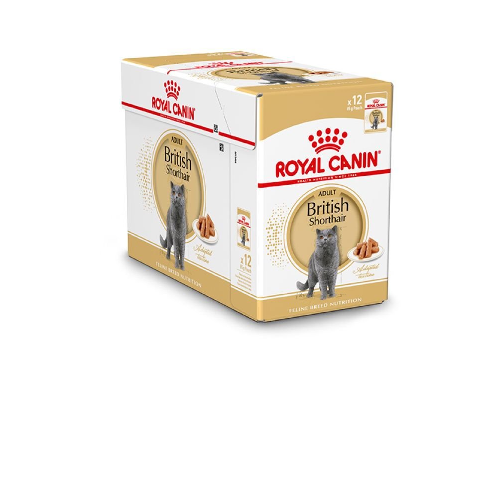 Royal Canin British Shorthair Adult Pouch - Kattenvoer Royal Canin British Shorthair Adult Pouch - Kattenvoer