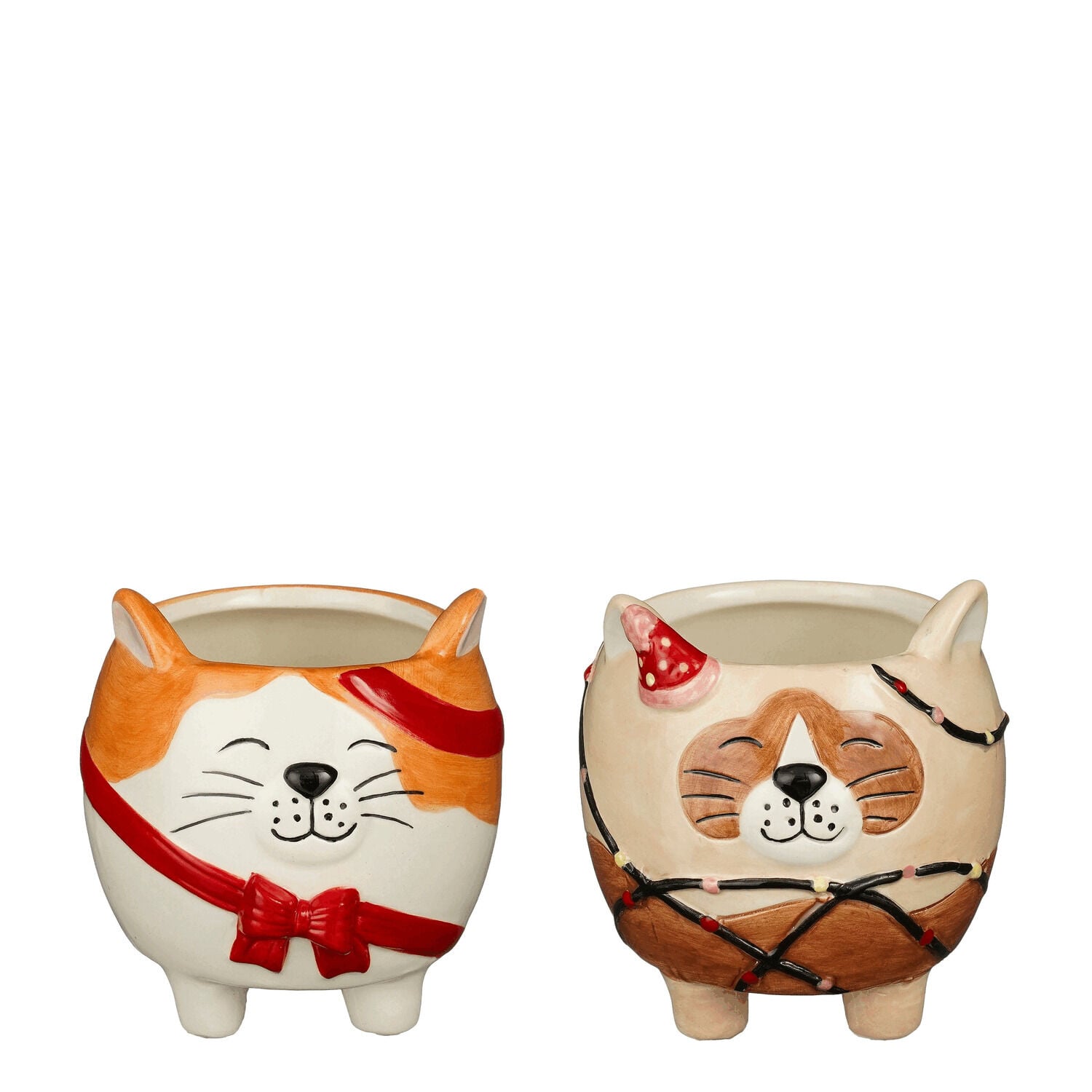 Mica Decorations Kat - Kerstpot Mica Decorations Kat - Kerstpot