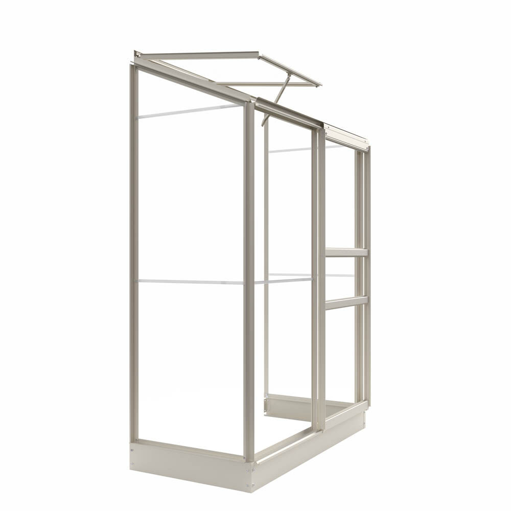 Royal Well Emma I - Muurkas - Wit - 194x132x69 cm - Veiligheidsglas