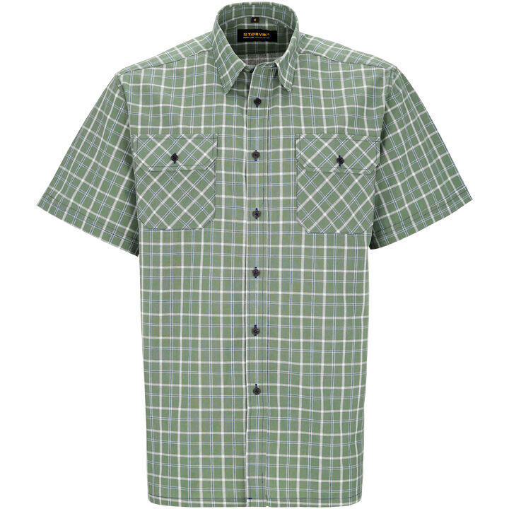 Störvik Farsund - Overhemd - Groen - 4XL