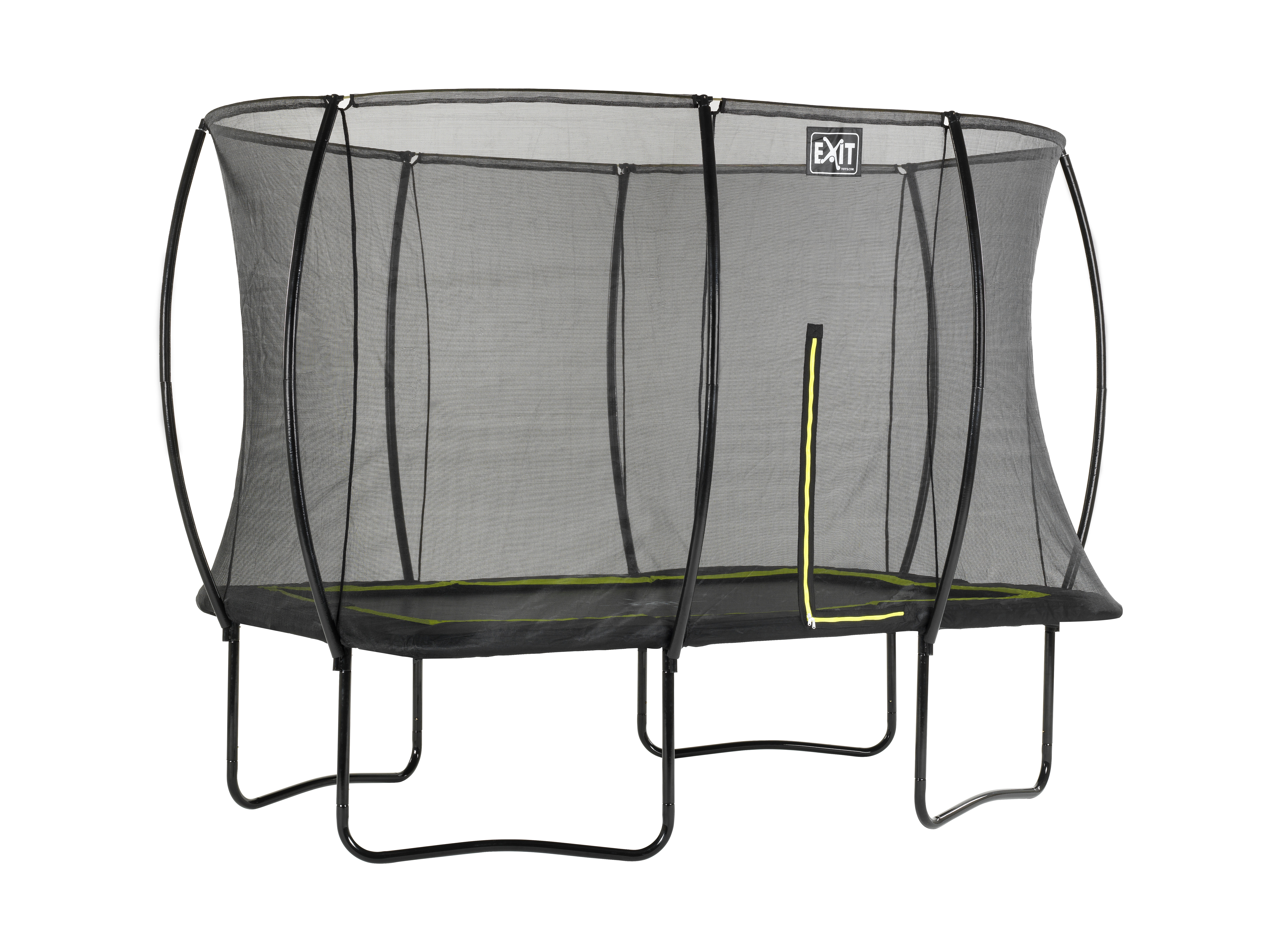 EXIT Silhouette - Trampoline - Zwart - 6x244x400 cm