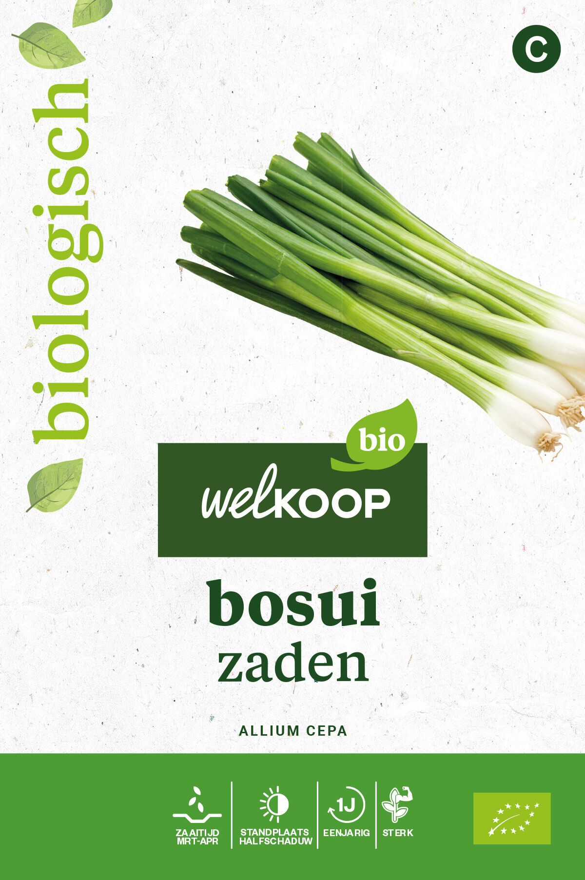 Welkoop Bio - Bosui Zaden - 2 Gram