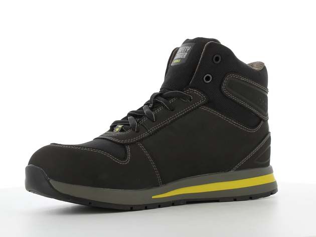 Safety Jogger Speedy - Werkschoenen - Zwart / geel - 40