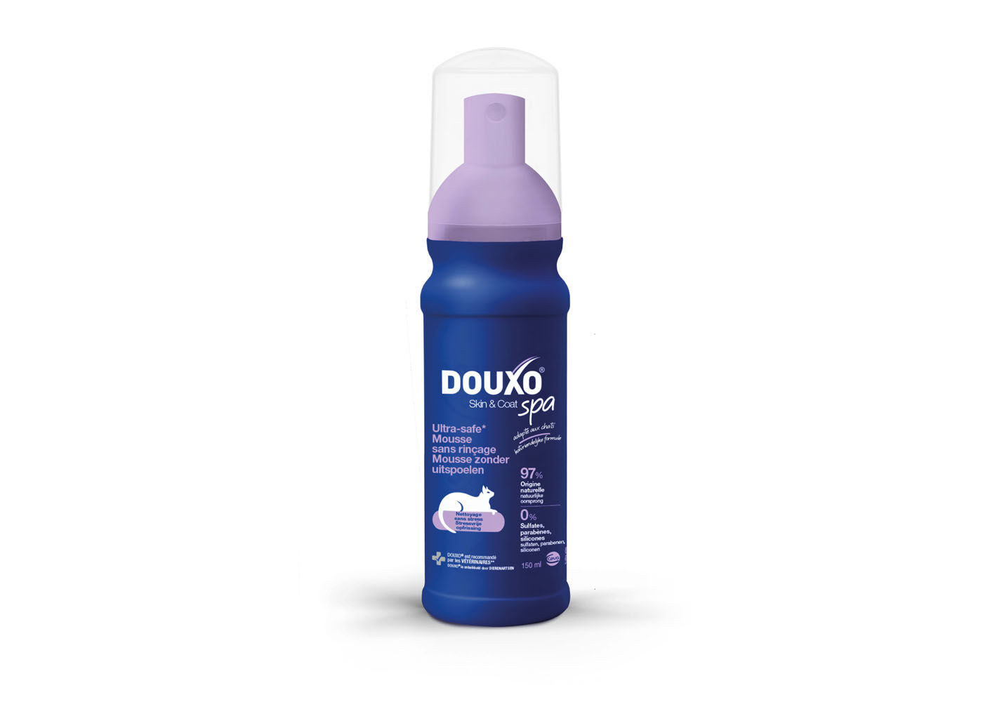 DOUXO Spa Skin & Coat Mousse - Kattenshampoo