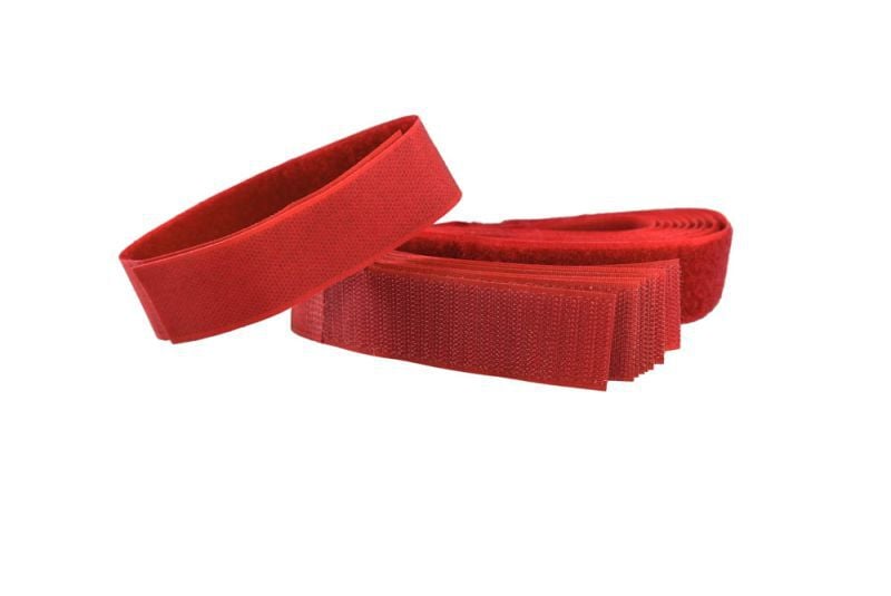 A.S. - Koeherkenningsband - Rood - 10 Stuks