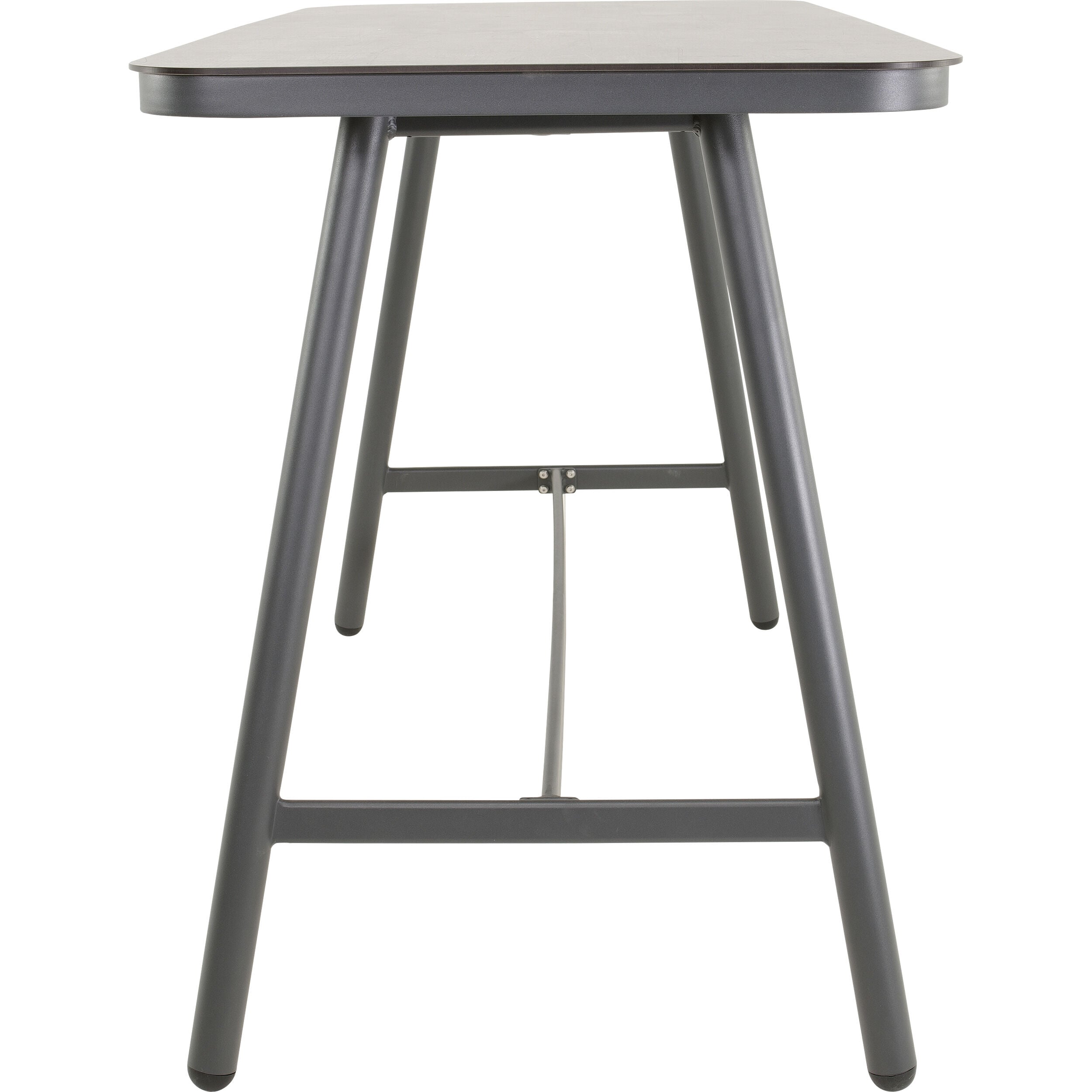 Lesli Living Milazzo - Bartafel - Antraciet - 100x75x150 cm