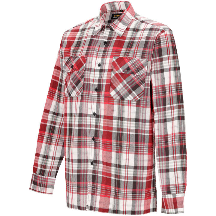 Störvik Egersund - Overhemd - Rood - M
