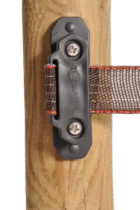 Gallagher - Turboline paarden-hoekisolator - 4.5 cm - 5 Stuks - Zwart - 25.5 cm