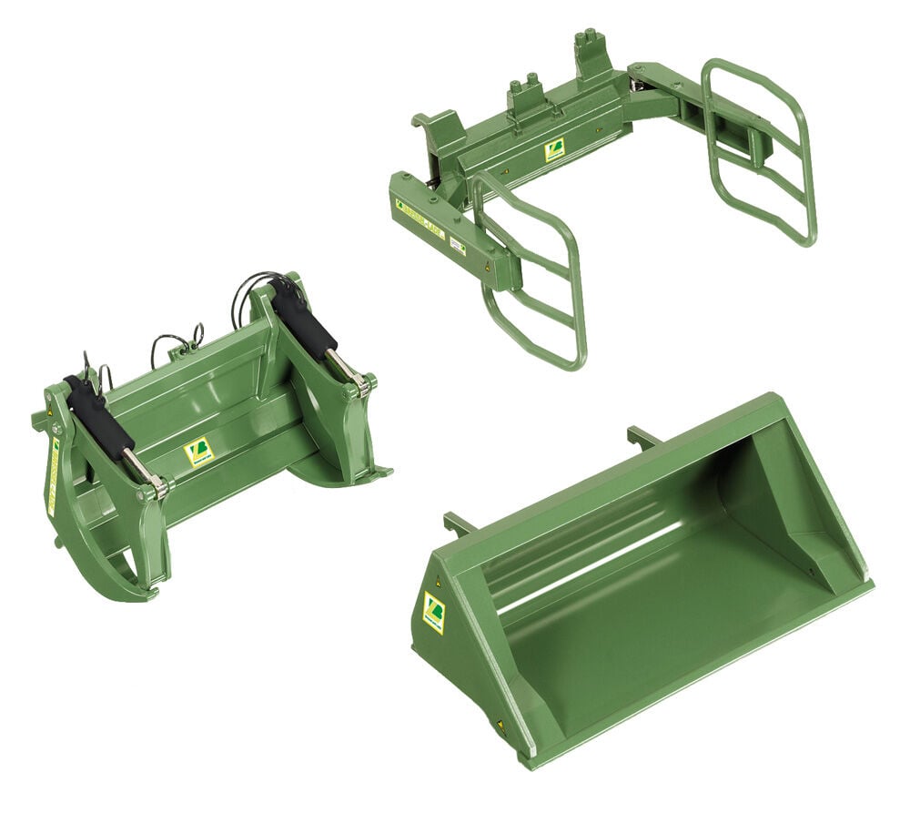 Wiking Accessoireset voorlader - set A 'Bressel & Lade' groen 1:32 - Accessoires Wiking Accessoireset voorlader - set A 'Bressel & Lade' groen 1:32 - Accessoires