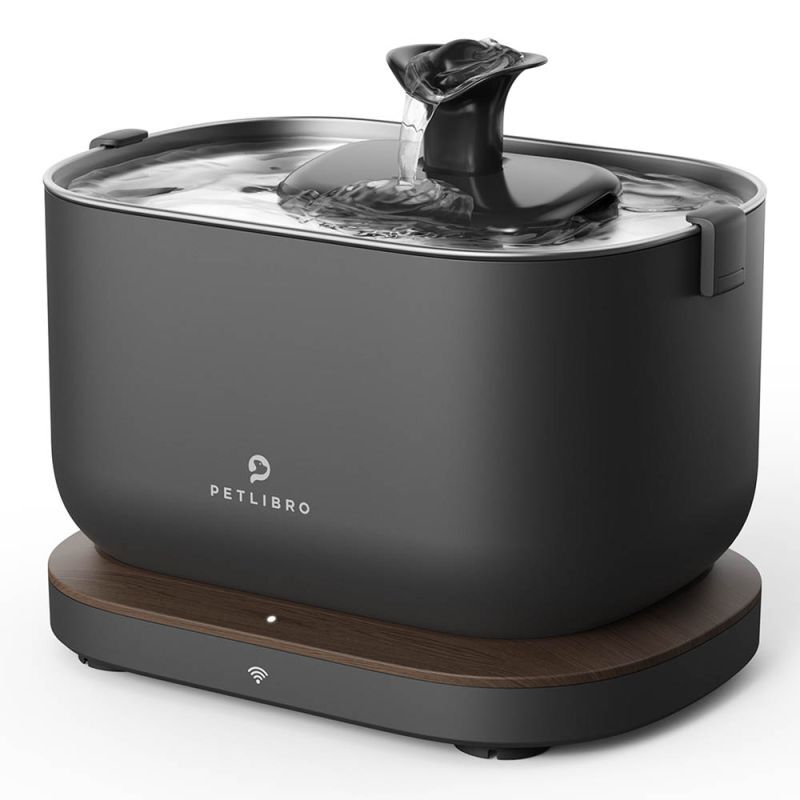 PETLIBRO Dockstream Smart - Drinkfontein kat - Zwart - 16x23x19 cm PETLIBRO Dockstream Smart - Drinkfontein kat - Zwart - 16x23x19 cm