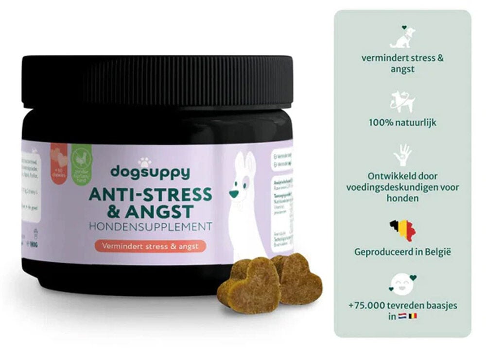 Dogsuppy Anti-Stress & Angst - Supplement Dogsuppy Anti-Stress & Angst - Supplement