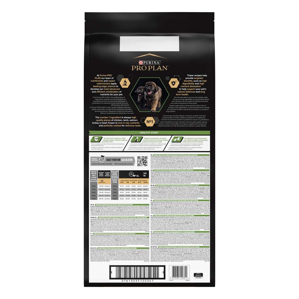 PRO PLAN Healthy Start Puppy Large Robust - Hondenvoer - 12 Kilogram - kip