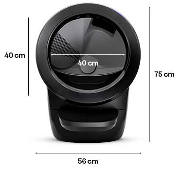 Whisker Litter-Robot 4 - Automatische kattenbak - Zwart - 75x56x1 cm