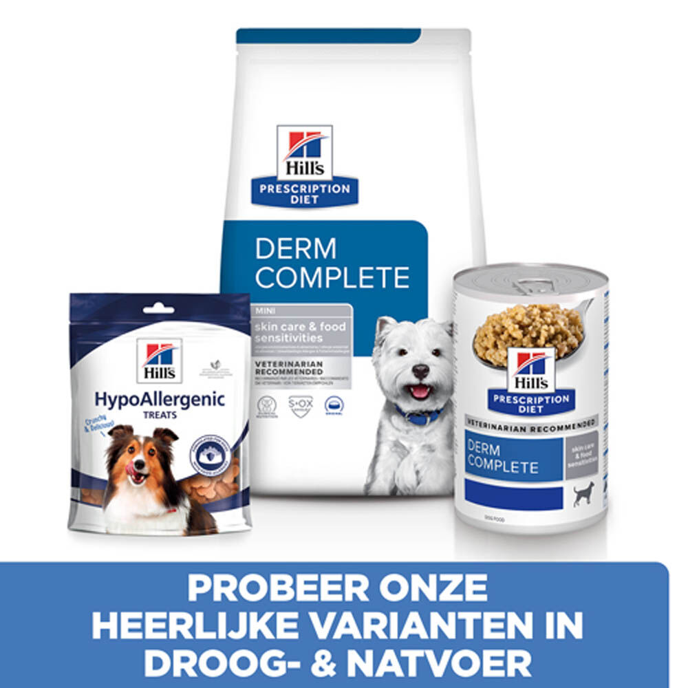 Hill's Prescription Diet Derm Complete Mini - Hondenvoer - 6 Kilogram - gevogelte