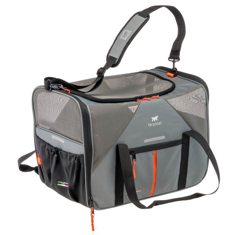 Ferplast Voyager 350 - Draagtas - Grijs - 36x21 cm - M