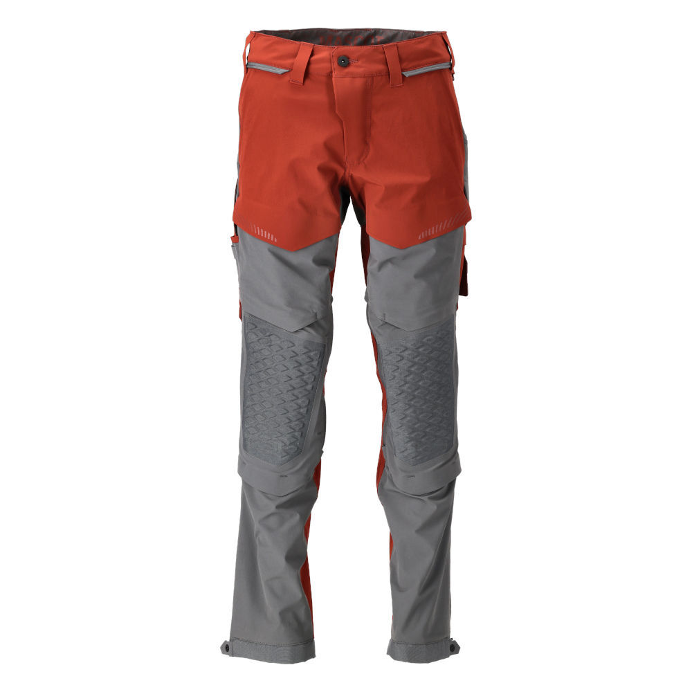 Mascot Customized 22279 - Werkbroek - Rood / GrijsRood / Grijs - 58 - 90