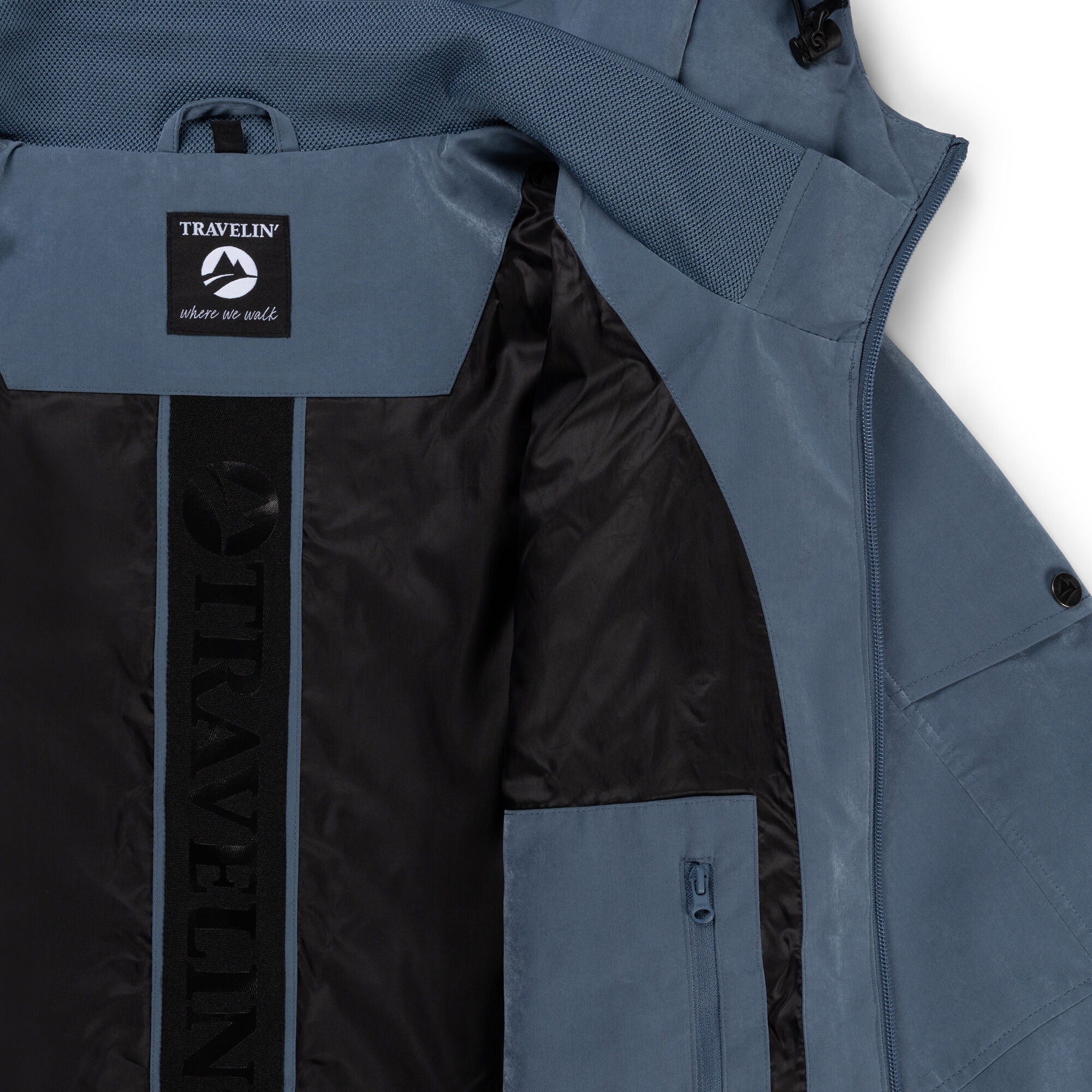 Travelin Helde - Jas - Blauw - M