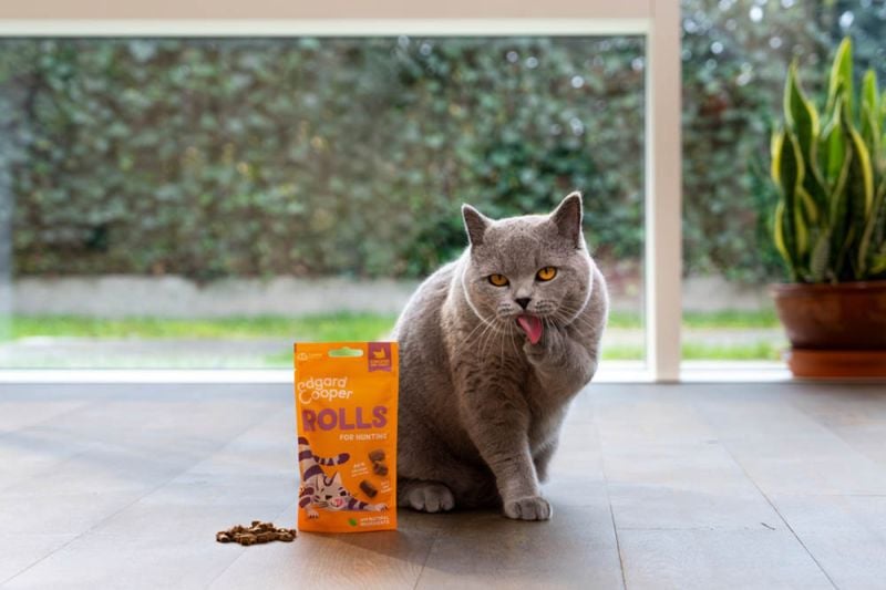 Edgard & Cooper Rolls - Kattensnack - 45 Gram - kalkoen