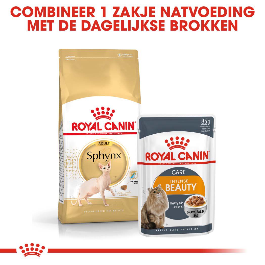 Royal Canin Sphynx Adult  - Kattenvoer - 2 Kilogram - Gevogelte