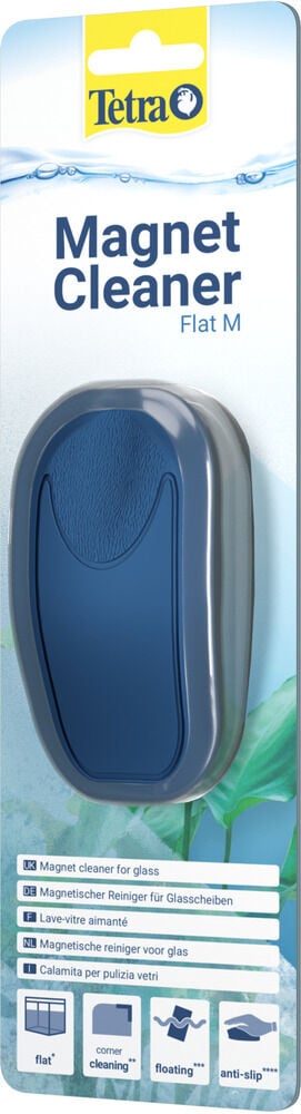 Tetra Magnet Cleaner M - Magnetische aquarium glasreiniger