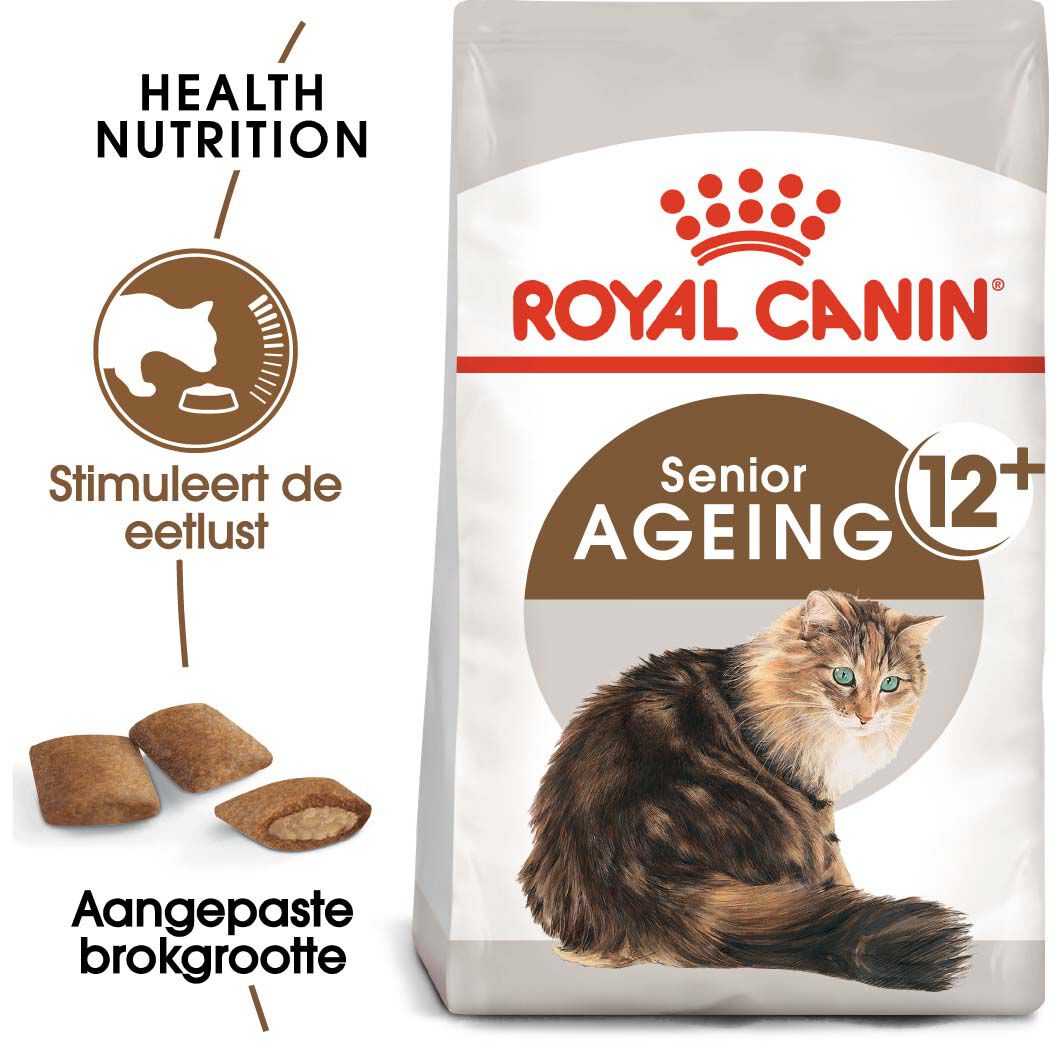 Royal Canin Ageing +12 - Kattenvoer - 0.4 Kilogram - Gevogelte