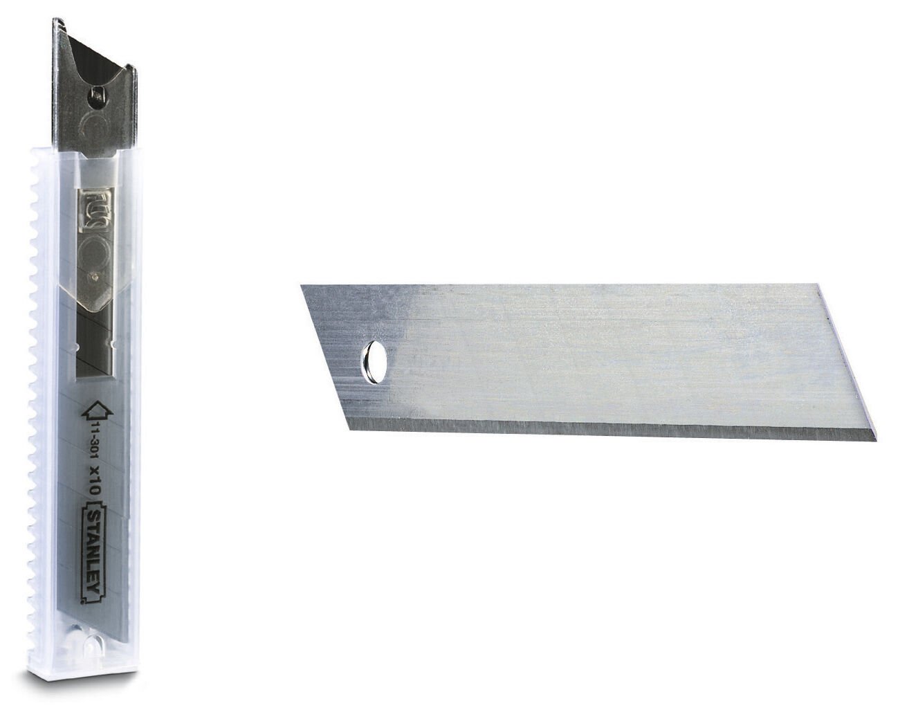 Stanley 18mm - Reservemes - 10 stuks