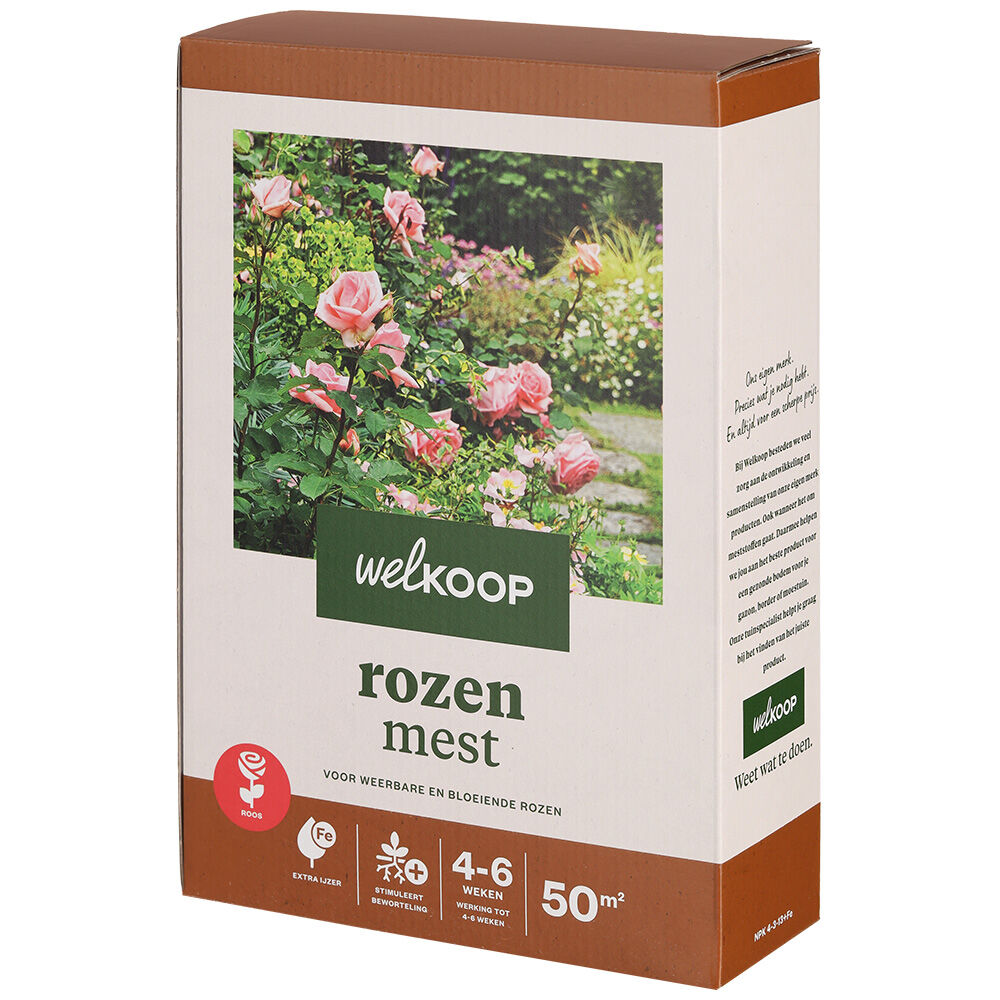Welkoop - Rozenmest - 50 m2 - 2 Kilogram