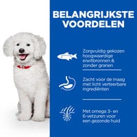 Hill's Science Plan Adult Small & Mini Hypoallergeen - Hondenvoer - 1500 Gram - tonijn, zalm