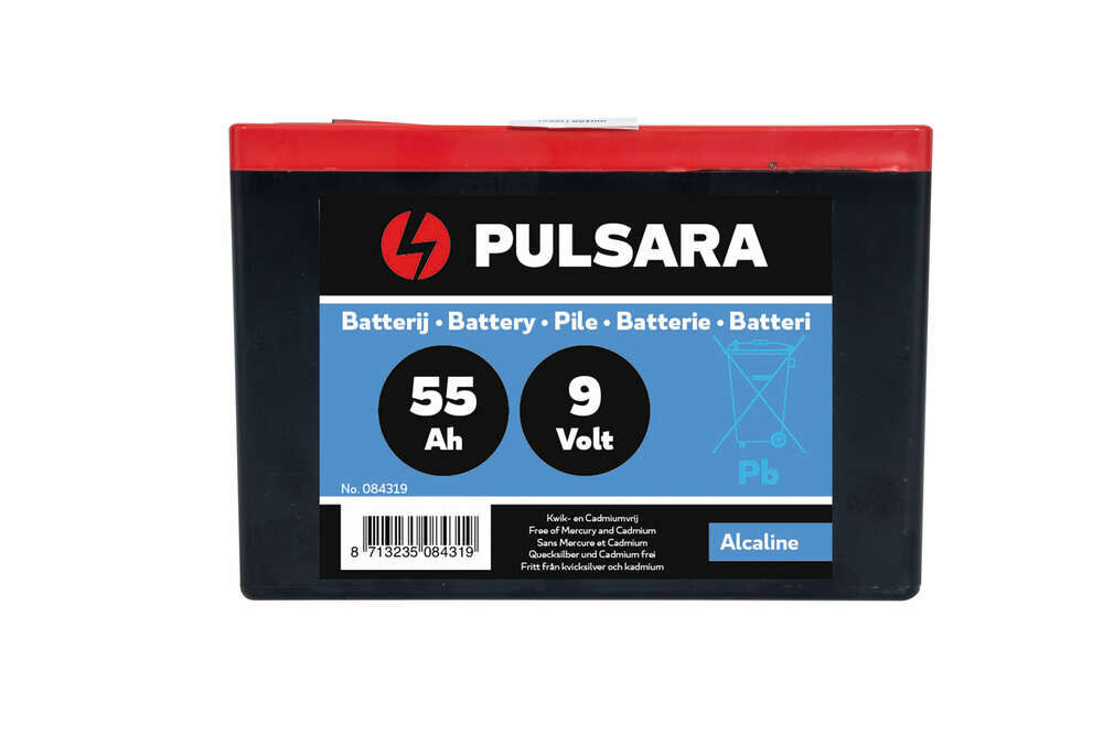 Pulsara ALK 9V - Hybride Alkaline batterij