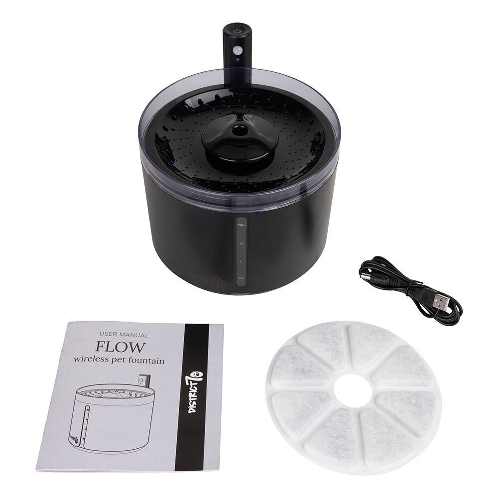 District 70 FLOW - Draadloos Drinkfontein - Zwart