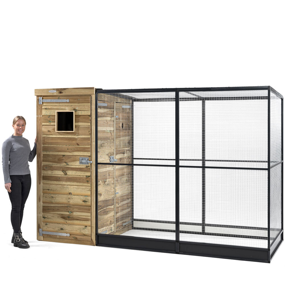 Voldux Thomas - Volière - Naturel / zwart - Links