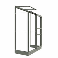 Royal Well Emma I - Muurkas - Groengrijs - 194x132x69 cm - Veiligheidsglas