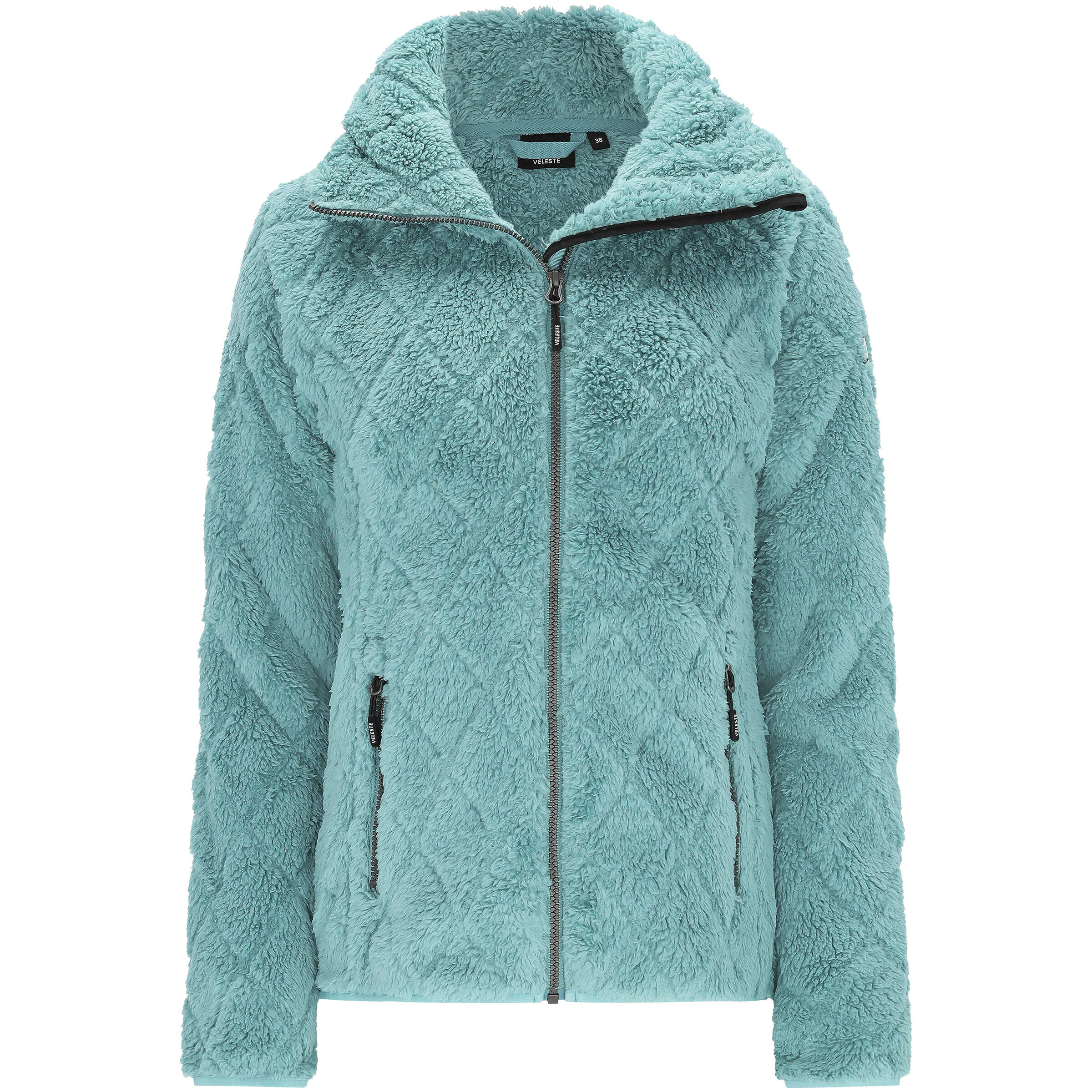 Veleste Cloe - Fleecevest - Groen - 46