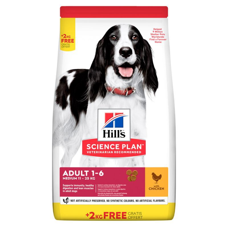 Hill's Science Plan Adult - Hondenvoer - 14 Kilogram - kip