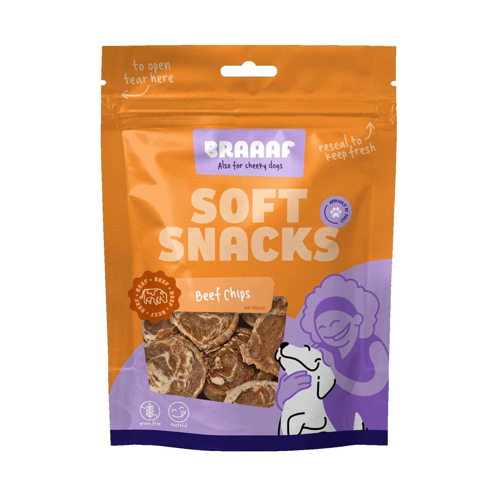 Braaaf Soft snacks Chips - Hondensnack