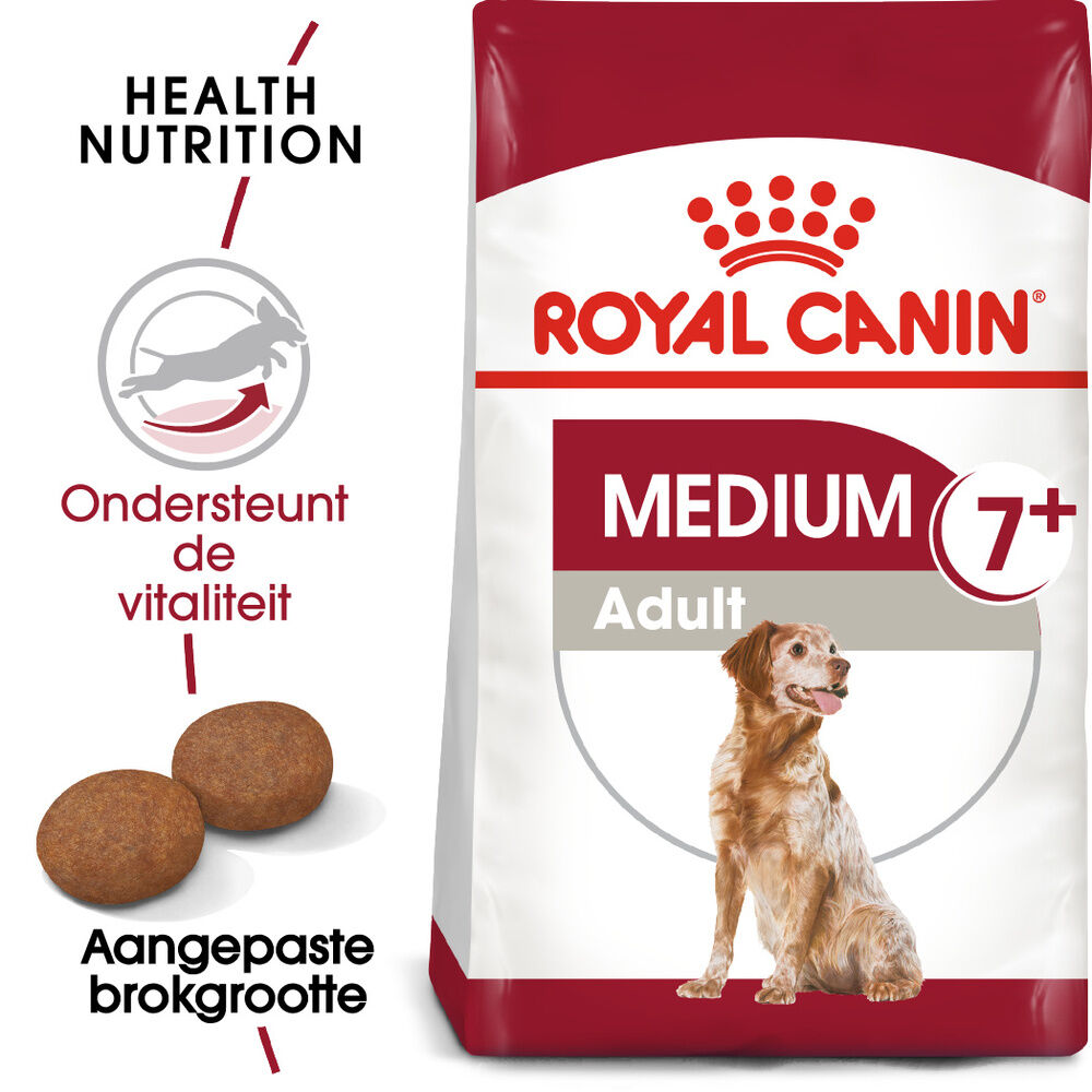 Royal Canin SHN Medium Adult 7+ - Hondenvoer - 4 Kilogram - gevogelte