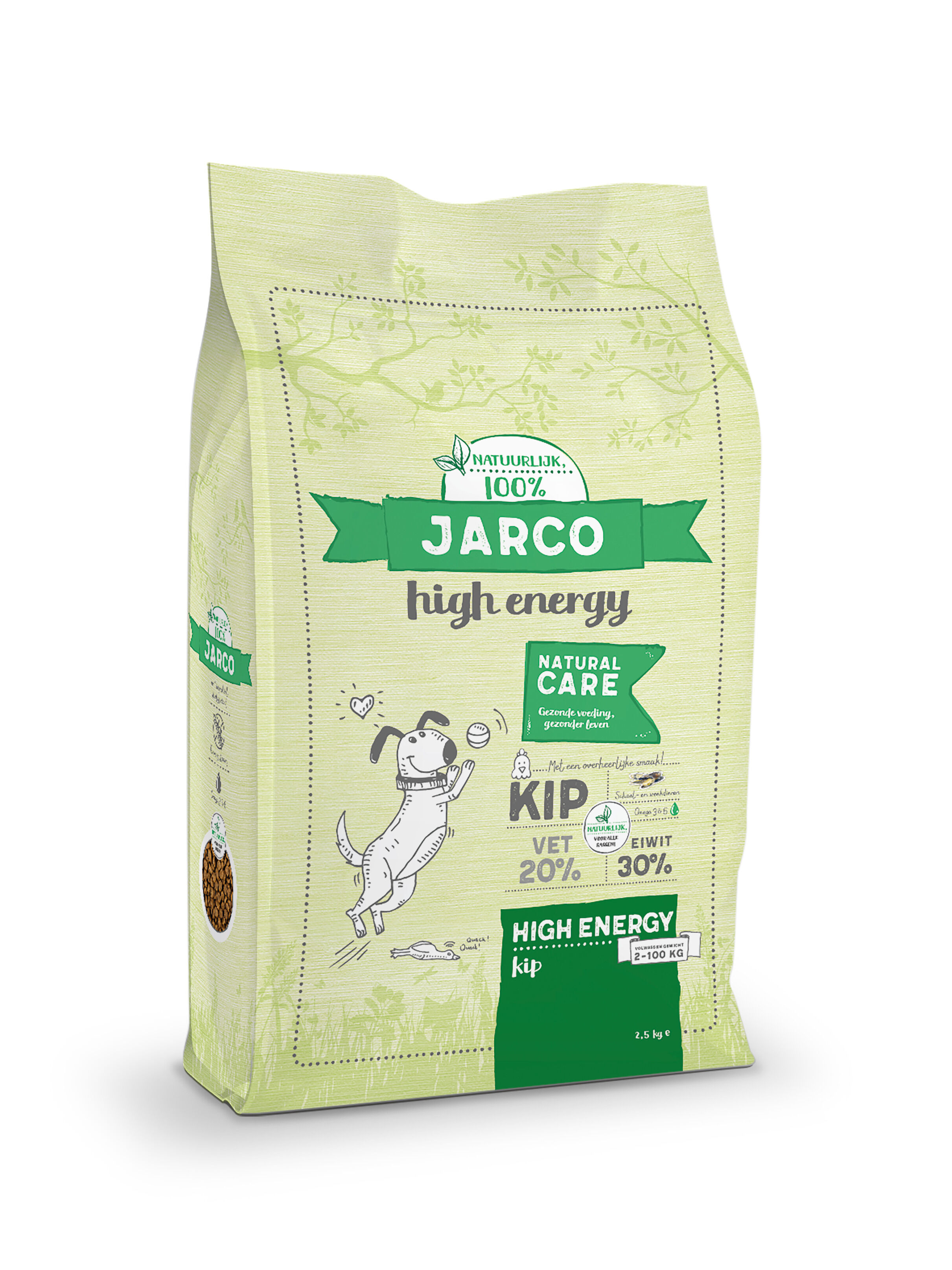 Jarco Dog Energy - Hondenvoer - 12500 Gram - kip Jarco Dog Energy - Hondenvoer - 12500 Gram - kip