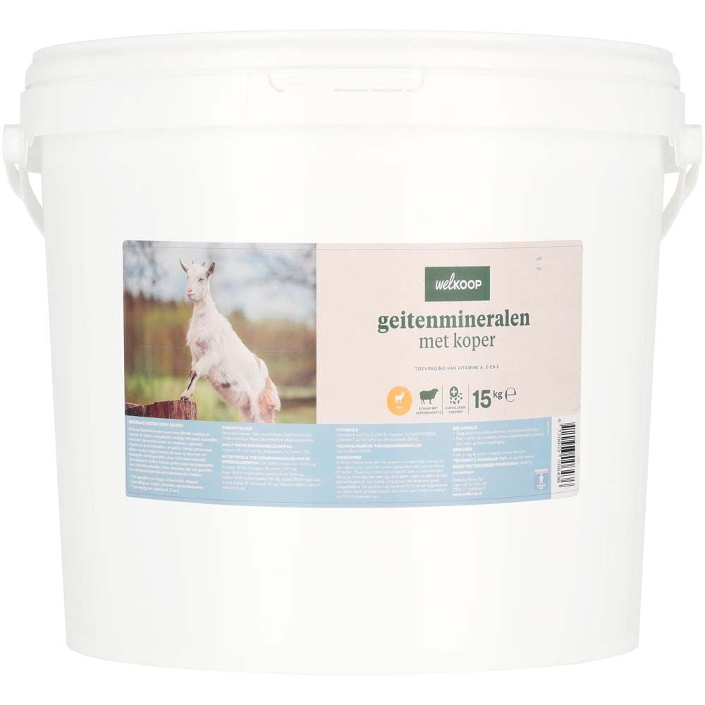 Welkoop Geitenmineralen met koper - Mineralensupplement
