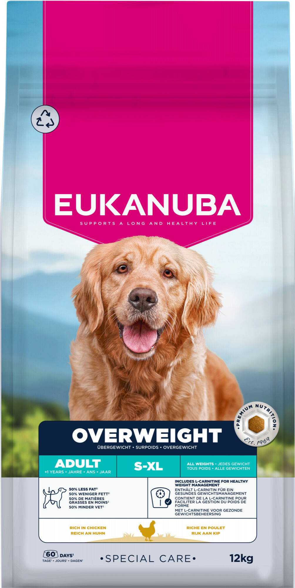 Eukanuba Special Care Overweight  Adult - Hondenvoer - 12 Kilogram
