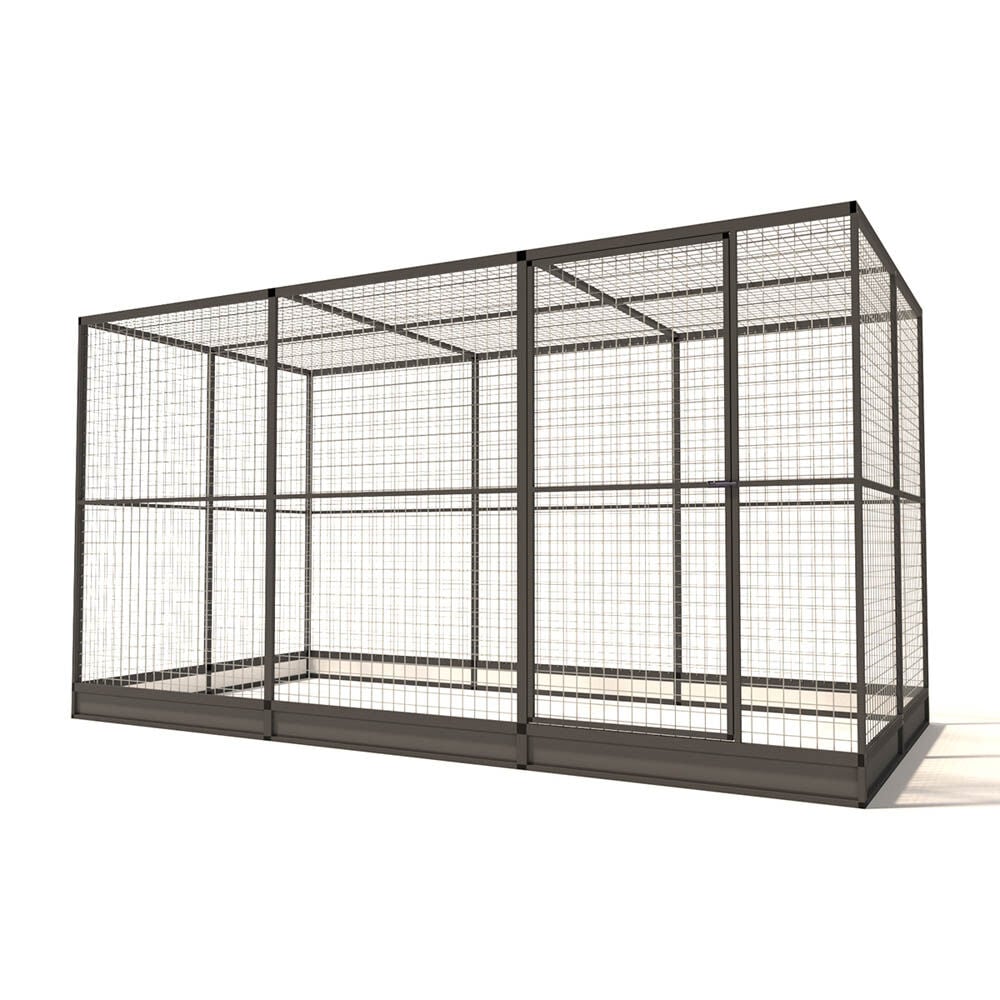 Glorenza Noa - Kattenren - Antraciet - 193x176x363 cm Glorenza Noa - Kattenren - Antraciet - 193x176x363 cm